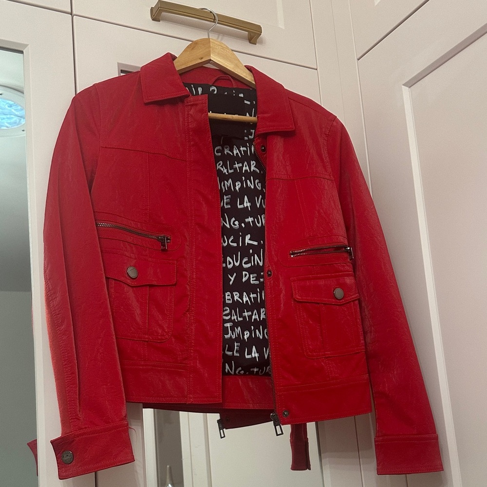 Women’s Desigual Jacket Ruby Red